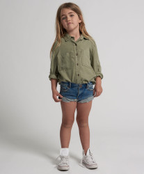 One Teaspoon Kids Bandits Denim Short