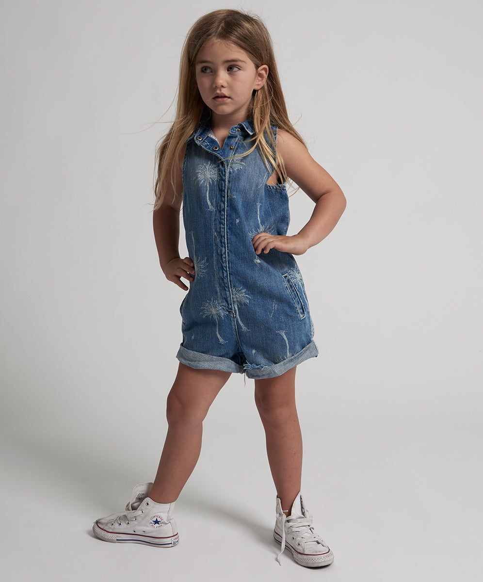 One Teaspoon Kids Malibu Mini Braxton Jumpsuit