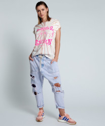 One Teaspoon PURPLE HAZE SHABBY KINGPINS BOYFRIEND JEANS