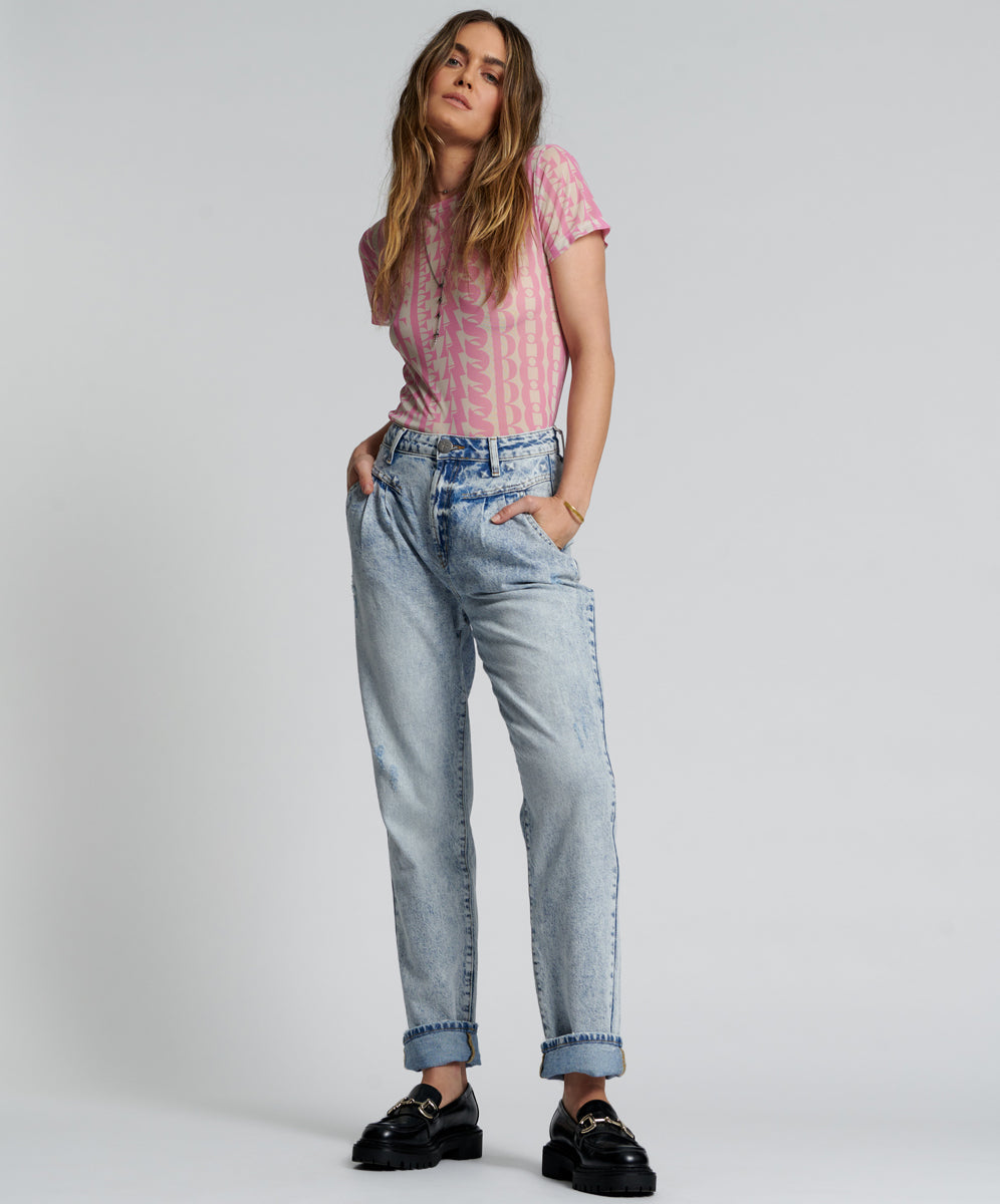 One Teaspoon Riveted Streetwalkers High Waist 80S Jeans