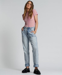 One Teaspoon Riveted Streetwalkers High Waist 80S Jeans