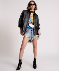 One Teaspoon Rollers Low Waist Denim Shorts - Hendrixe