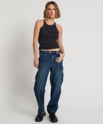 One Teaspoon Royal Blue New Fiction Jeans