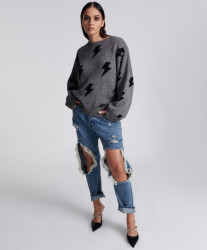 One Teaspoon STATIC LIGHTNING SWEATER