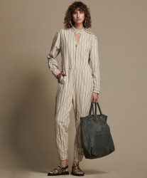 One Teaspoon Stone Stripe Canyon Jumpsuit