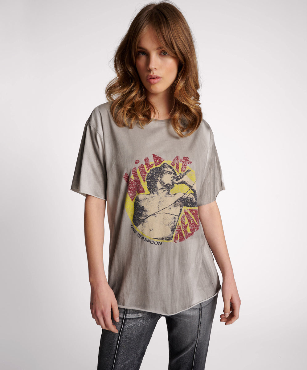 One Teaspoon Wild At Heart Boyfriend Tee