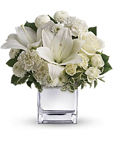 Peace & Joy Bouquet | Mixed Bouquets | Same Day Flower Delivery | White | Teleflora