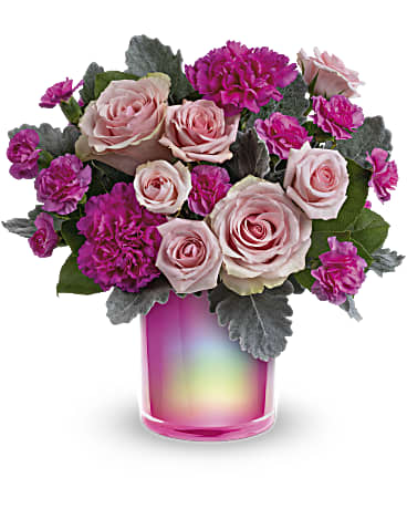 Pink Magic Bouquet | Roses | Same Day Flower Delivery | Teleflora