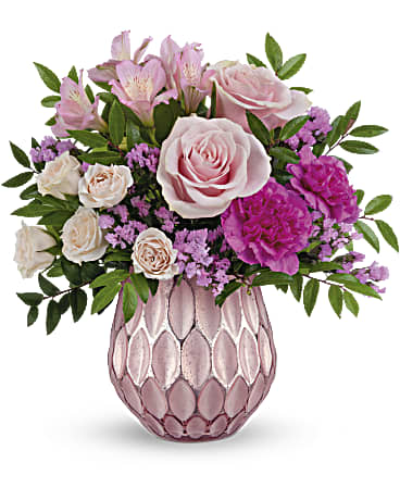 Pink Sparkles Bouquet | Mixed Bouquets | Same Day Flower Delivery | Teleflora