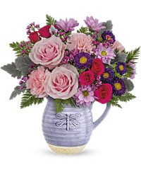 Playful Pitcher Bouquet | Mixed Bouquets | Same Day Flower Delivery | Multi-Colored | Teleflora