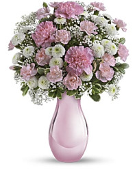 Radiant Reflections Bouquet | Carnations | Same Day Flower Delivery | Multi-Colored | Teleflora