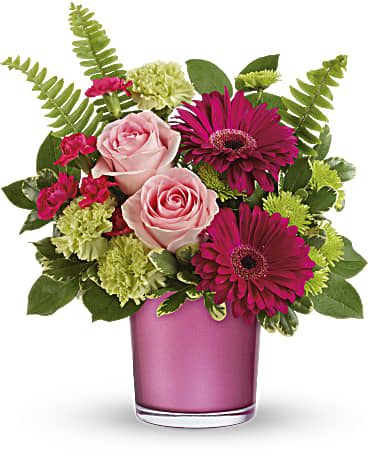 Regal Pink Ruby Bouquet | Mixed Bouquets | Same Day Flower Delivery | Teleflora