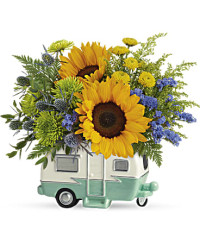 Retro Road Tripper Bouquet | Mixed Bouquets | Same Day Flower Delivery | Multi-Colored | Teleflora