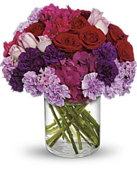 Roman Holiday Bouquet | Mixed Bouquets | Same Day Flower Delivery | Red | Teleflora