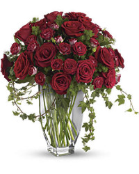 Rose Romanesque Bouquet | Roses | Same Day Flower Delivery | Red | Teleflora