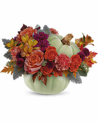 Sage Harvest Bouquet | Mixed Bouquets | Same Day Flower Delivery | Multi-Colored | Teleflora