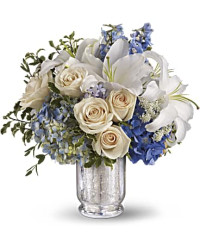 Seaside Centerpiece | Mixed Bouquets | Same Day Flower Delivery | Multi-Colored | Teleflora