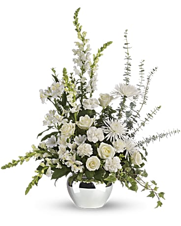 Serene Reflections Bouquet | Mixed Bouquets | Same Day Flower Delivery | White | Teleflora