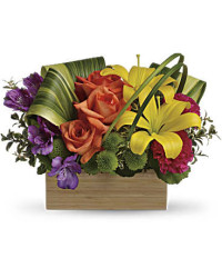 Shades Of Brilliance Bouquet | Mixed Bouquets | Same Day Flower Delivery | Multi-Colored | Teleflora