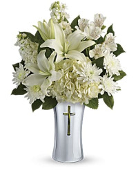 Shining Spirit Bouquet | Mixed Bouquets | Same Day Flower Delivery | White | Teleflora