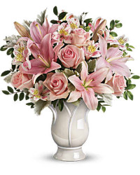 Soft And Tender Bouquet | Mixed Bouquets | Same Day Flower Delivery | Pink | Teleflora