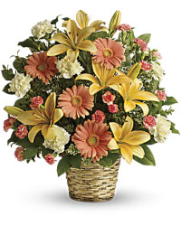 Soft Sentiments Bouquet | Mixed Bouquets | Same Day Flower Delivery | Orange | Teleflora