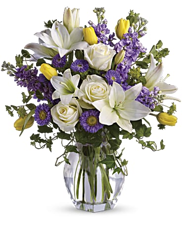 Spring Waltz Bouquet | Mixed Bouquets | Same Day Flower Delivery | Yellow | Teleflora