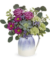 Springtime Treasures Bouquet | Mixed Bouquets | Same Day Flower Delivery | Purple | Teleflora