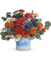 Standout Chic Bouquet | Roses | Same Day Flower Delivery | Multi-Colored | Teleflora