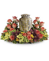 Sunset Wreath | Mixed Bouquets | Same Day Flower Delivery | Multi-Colored | Teleflora