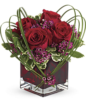 Sweet Thoughts Bouquet With Red Roses | Same Day Flower Delivery | Teleflora