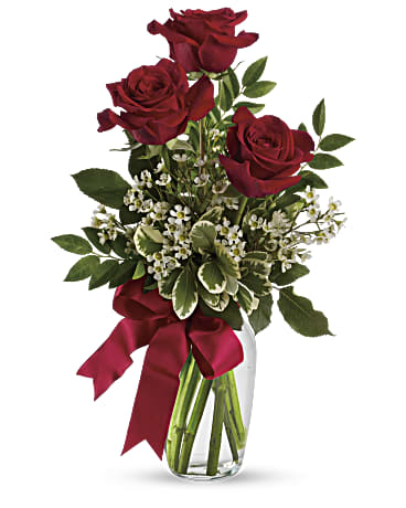 Thoughts Of You Bouquet With Red Roses | Same Day Flower Delivery | Teleflora