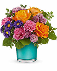 Topaz Harmony Bouquet | Mixed Bouquets | Same Day Flower Delivery | Multi-Colored | Teleflora