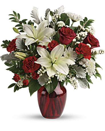 Visions Of Love Bouquet | Mixed Bouquets | Same Day Flower Delivery | White | Teleflora