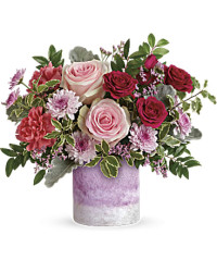 Washed In Pink Bouquet | Roses | Same Day Flower Delivery | Teleflora