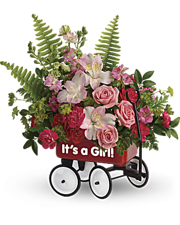 Welcome Beautiful Bouquet | Mixed Bouquets | Same Day Flower Delivery | Red | Teleflora