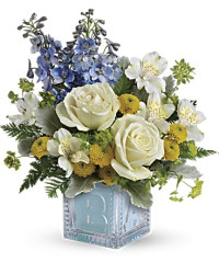 Welcome Little One Bouquet | Mixed Bouquets | Same Day Flower Delivery | Multi-Colored | Teleflora