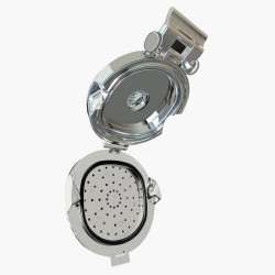 World's Only Easy Clean Showerhead