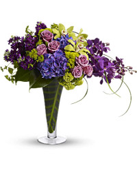 Your Majesty Bouquet | Mixed Bouquets | Same Day Flower Delivery | Purple | Teleflora